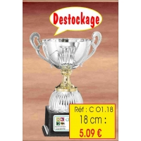 Coupe : Réf. CO1 - 18 cm - Destockage